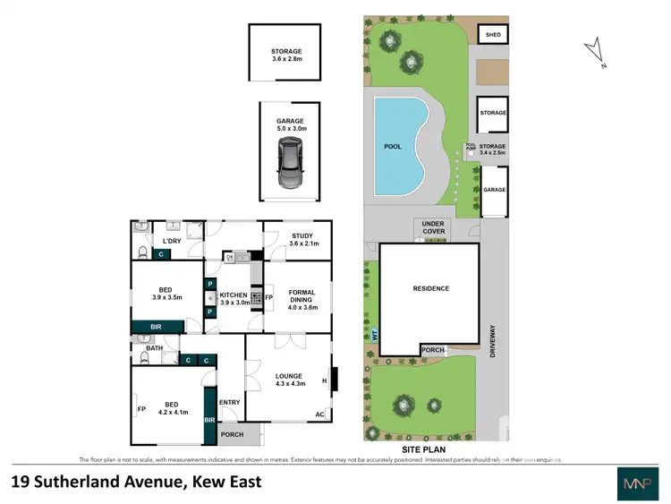 Floorplan of Homely house listing, 19 Sutherland Avenue, Kew East VIC 3102