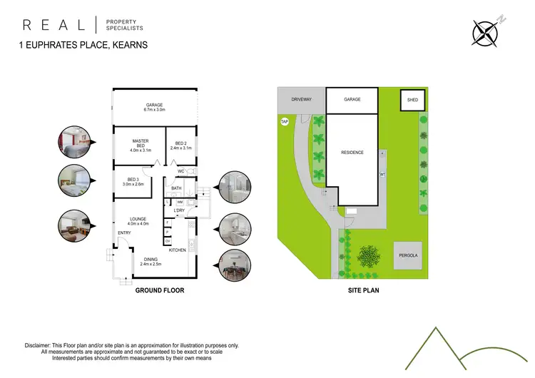 Floorplan of Homely house listing, 1 Euphrates Place, Kearns NSW 2558