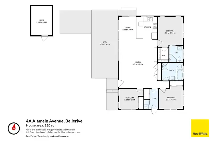 Floorplan of Homely house listing, 4A Alamein Avenue, Bellerive TAS 7018