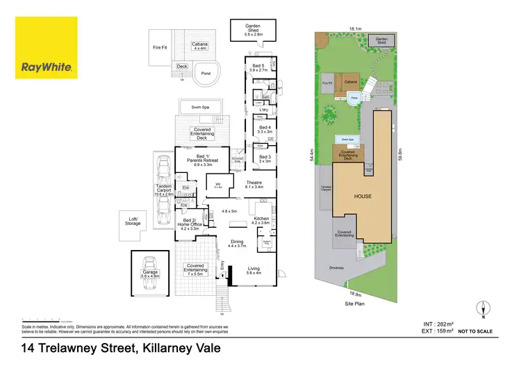 Floorplan of Homely house listing, 14 Trelawney Street, Killarney Vale NSW 2261