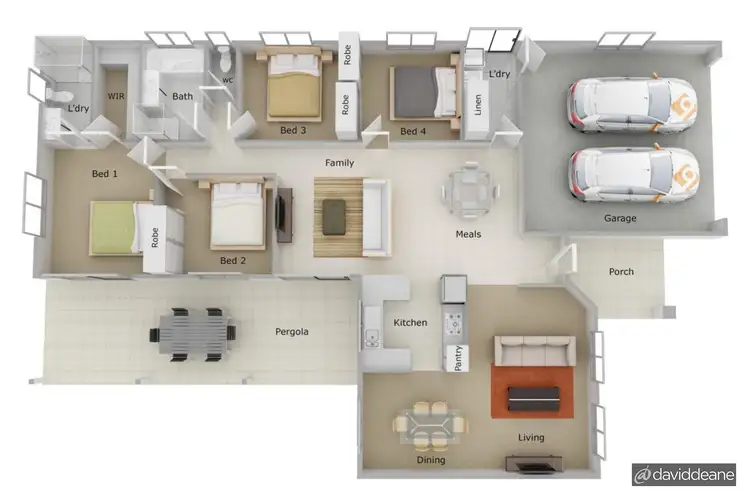 Floorplan of Homely house listing, 1 Lomandra Drive, Morayfield QLD 4506