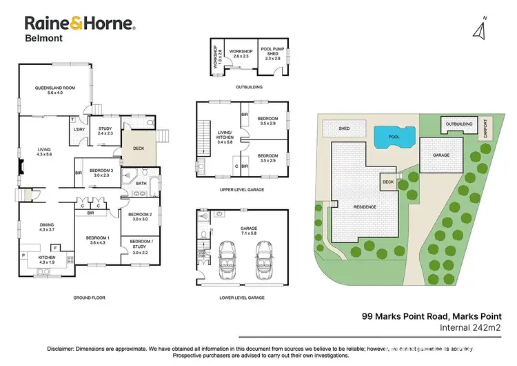 Floorplan of Homely house listing, 99 Marks Point Road, Marks Point NSW 2280