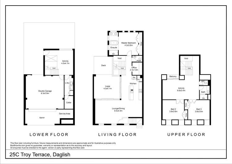 Floorplan of Homely house listing, 25C Troy Terrace, Daglish WA 6008