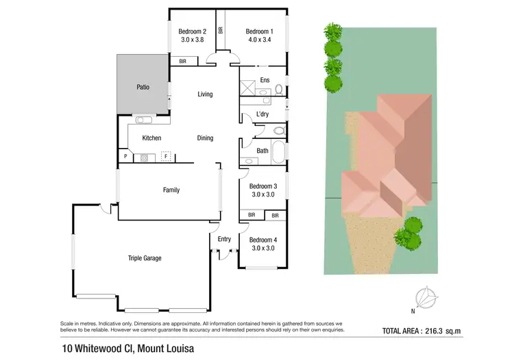 Floorplan of Homely house listing, 10 Whitewood Close, Mount Louisa QLD 4814