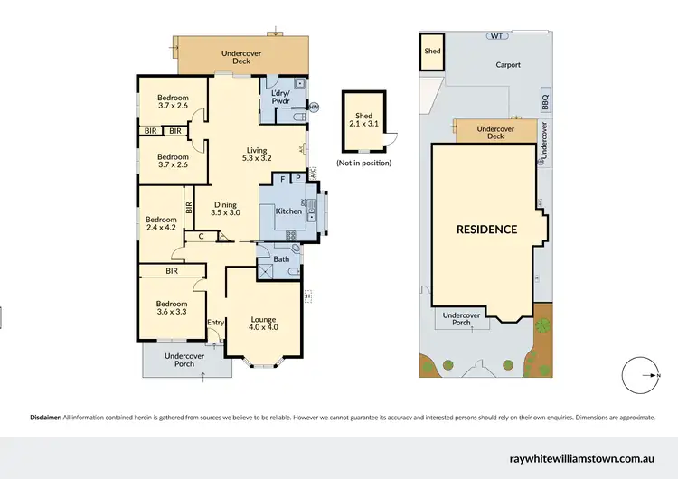 Floorplan of Homely house listing, 1 Irving Street, Newport VIC 3015