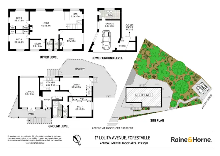 Floorplan of Homely house listing, 17 Lolita Avenue, Forestville NSW 2087