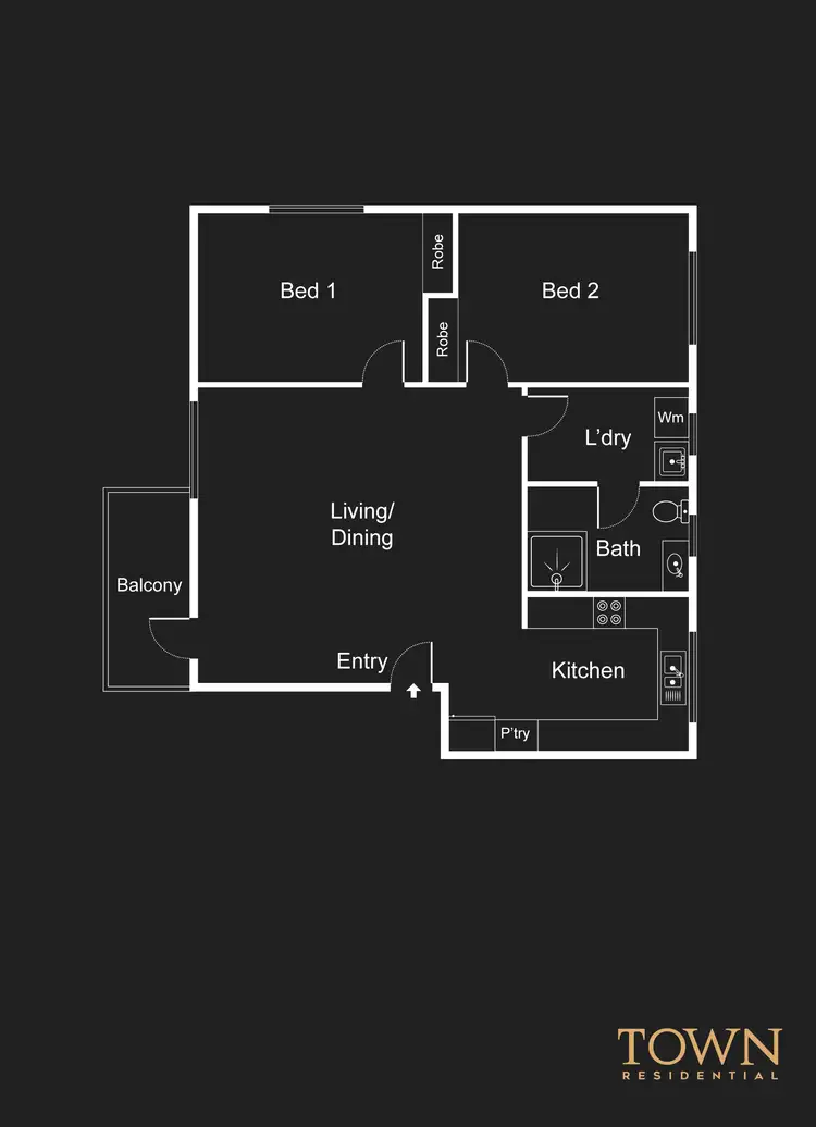 Floorplan of Homely apartment listing, 41/18 Booth Street, Queanbeyan East NSW 2620