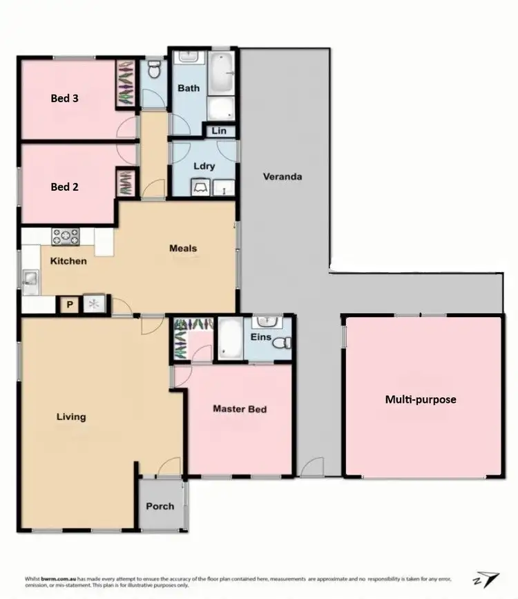 Floorplan of Homely house listing, 50 Carnoustie Drive, Sunbury VIC 3429