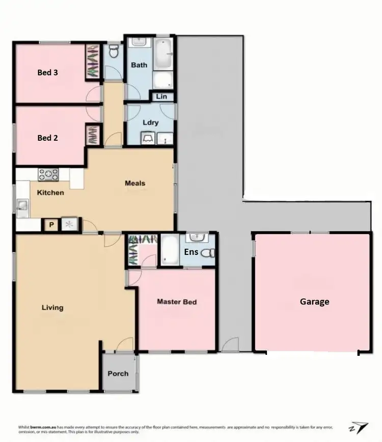 Floorplan of Homely house listing, 50 Carnoustie Drive, Sunbury VIC 3429