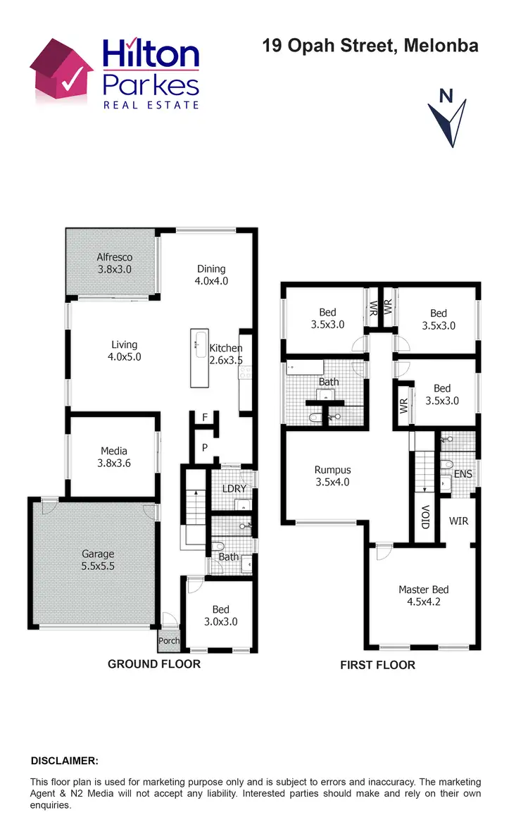 Floorplan of Homely house listing, 19 Opah Street (Melonba), Marsden Park NSW 2765