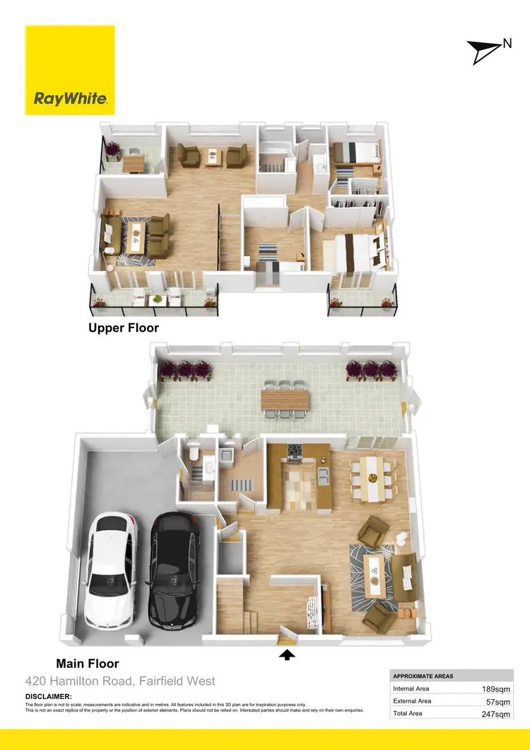 Floorplan of Homely house listing, 420 Hamilton Road, Fairfield NSW 2165
