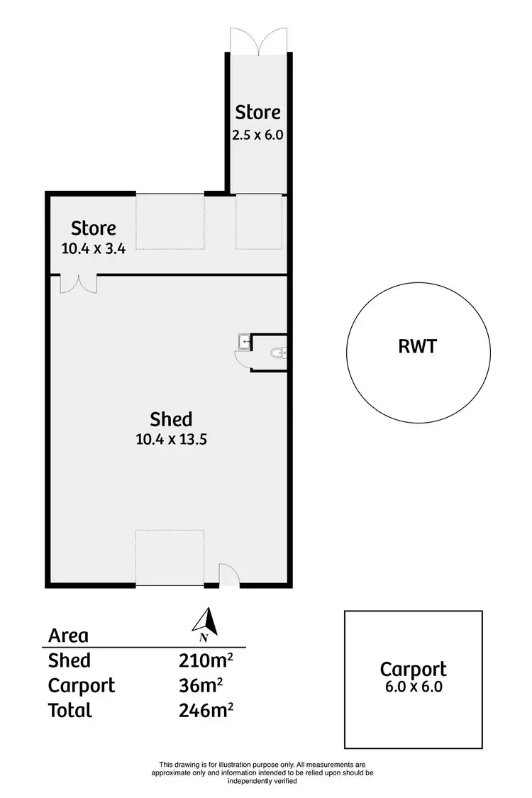 Floorplan of Homely land listing, 207 Eckert Road, Belvidere SA 5255