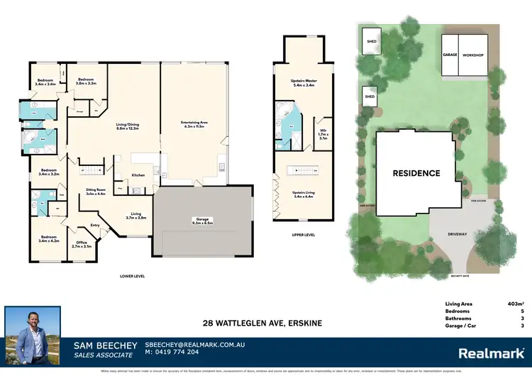 Floorplan of Homely house listing, 28 Wattleglen Avenue, Erskine WA 6210