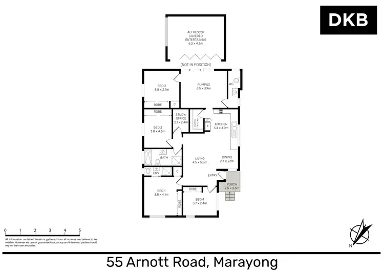 Floorplan of Homely house listing, 55 Arnott Road, Marayong NSW 2148