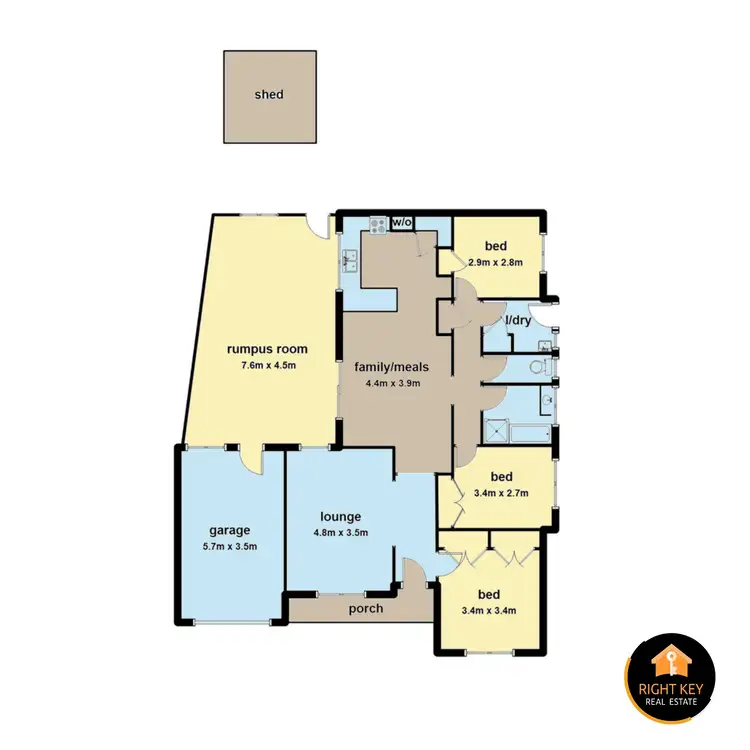 Floorplan of Homely house listing, 79 Strathaird Drive, Narre Warren South VIC 3805
