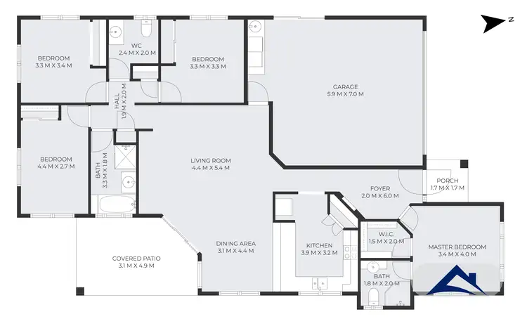 Floorplan of Homely house listing, 17 Mallicoola Crescent, Edmonton QLD 4869