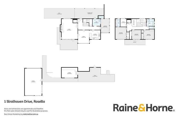 Floorplan of Homely house listing, 1 Strathaven Drive, Rosetta TAS 7010