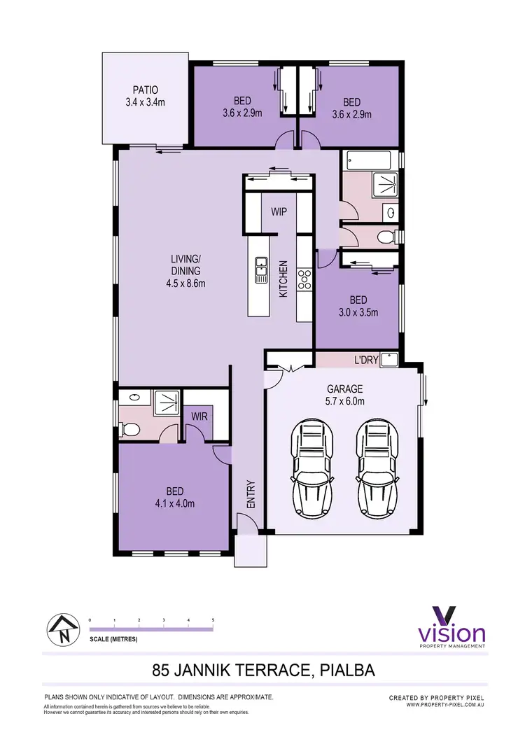 Floorplan of Homely house listing, 85 Jannik Terrace, Pialba QLD 4655