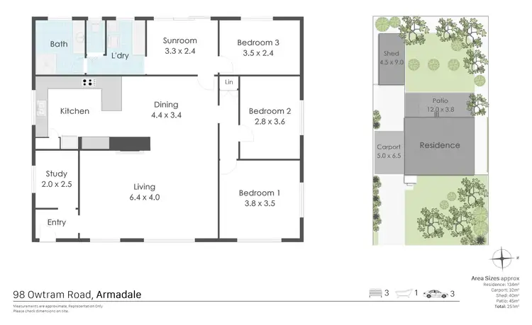 Floorplan of Homely house listing, 98 Owtram Road, Armadale WA 6112