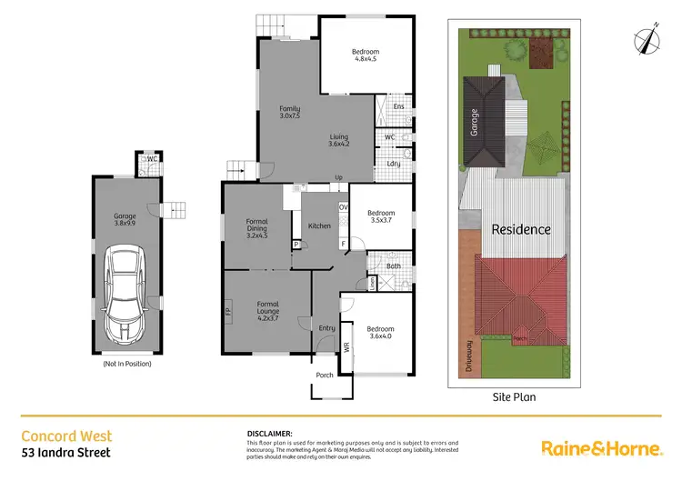Floorplan of Homely house listing, 53 Iandra Street, Concord West NSW 2138