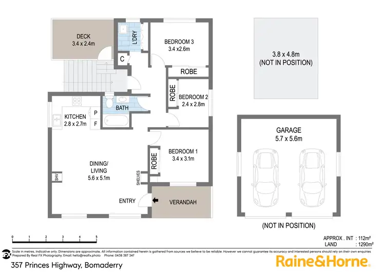 Floorplan of Homely house listing, 357 Princes Highway, Bomaderry NSW 2541