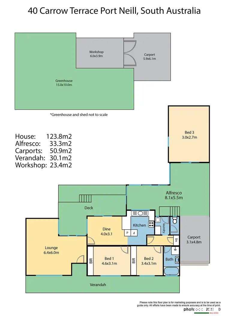 Floorplan of Homely house listing, 40 Carrow Terrace, Port Neill SA 5604