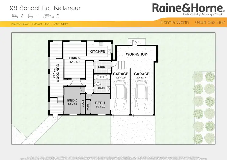 Floorplan of Homely house listing, 98 School Road, Kallangur QLD 4503