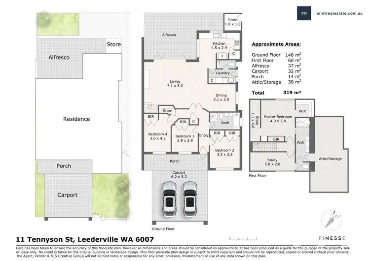 Floorplan of Homely house listing, 11 Tennyson Street, Leederville WA 6007