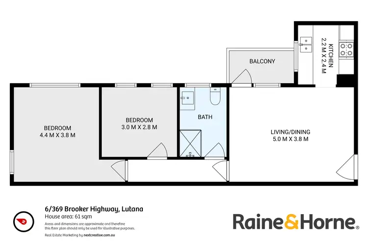Floorplan of Homely house listing, 6/369 Brooker Highway, Lutana TAS 7009