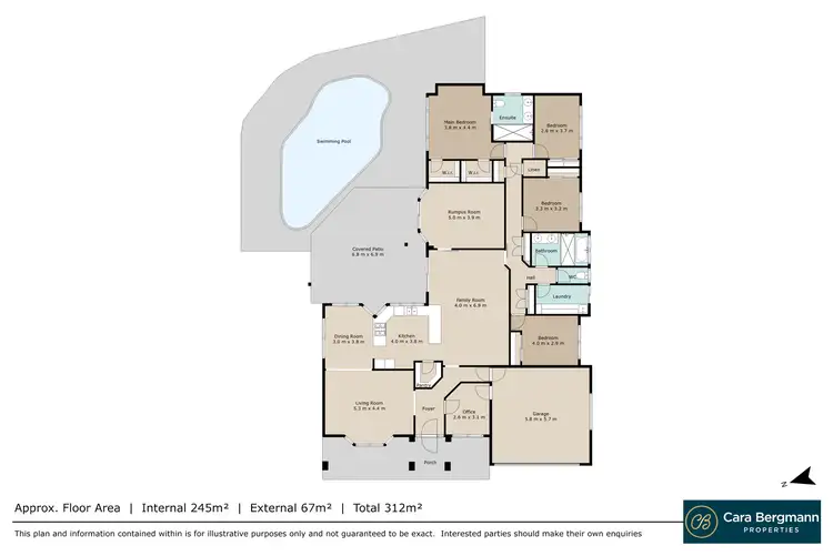 Floorplan of Homely house listing, 12 Flinders Way, Albany Creek QLD 4035