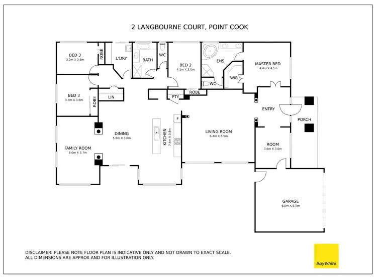 Floorplan of Homely other listing, 2 Langbourne Court, Point Cook VIC 3030
