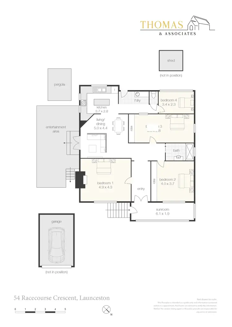 Floorplan of Homely house listing, 54 Racecourse Crescent, Launceston TAS 7250