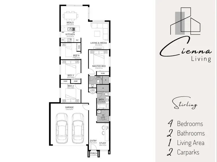 Floorplan of Homely house listing, 5 Hastwell Drive, Munno Para Downs SA 5115