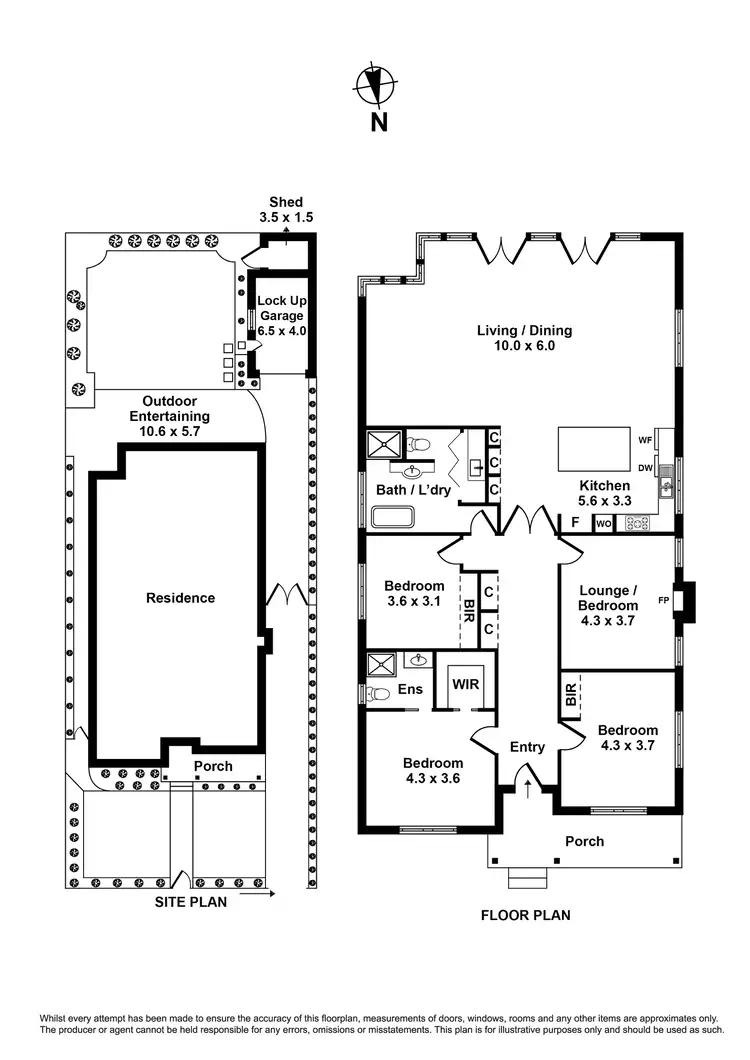 Floorplan of Homely house listing, 9 Farm Street, Newport VIC 3015