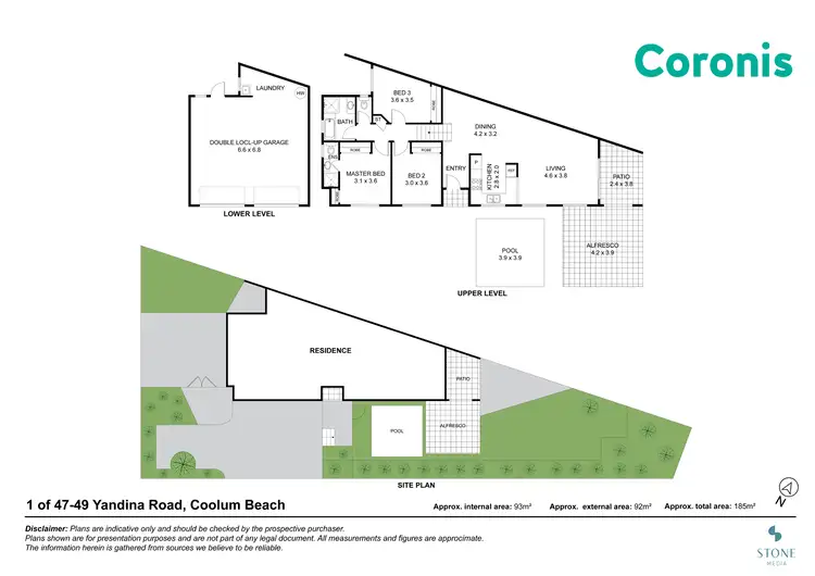 Floorplan of Homely house listing, 1/47-49 Yandina Coolum Road, Coolum Beach QLD 4573