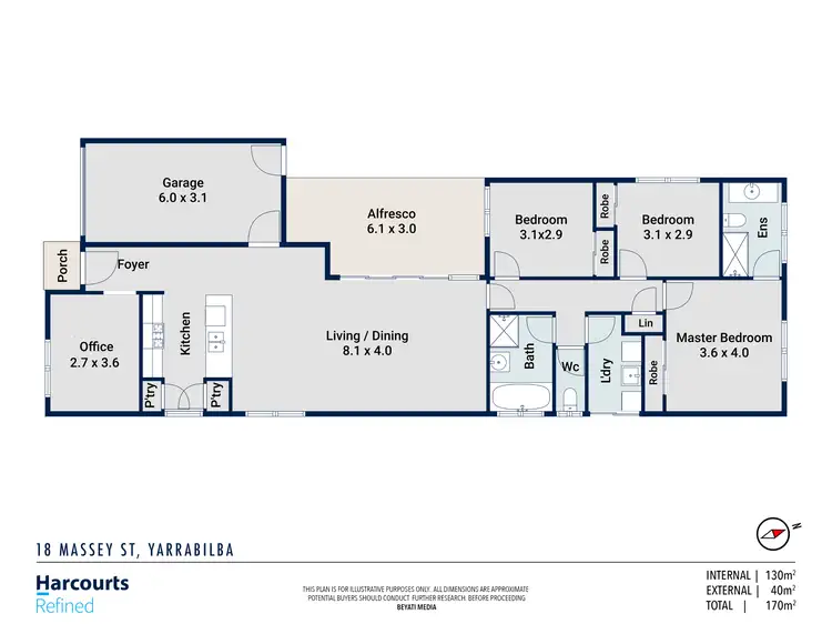 Floorplan of Homely house listing, 18 Massey Street, Yarrabilba QLD 4207