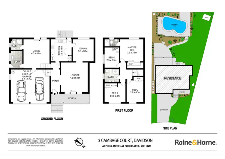 Floorplan of Homely house listing, 3 Cambage Court, Davidson NSW 2085