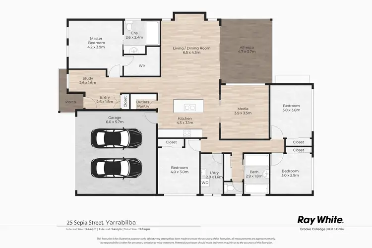 Floorplan of Homely house listing, 25 Sepia Street, Yarrabilba QLD 4207
