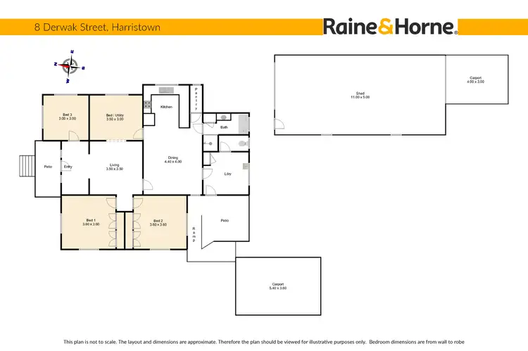 Floorplan of Homely house listing, 8 Derwak Street, Harristown QLD 4350