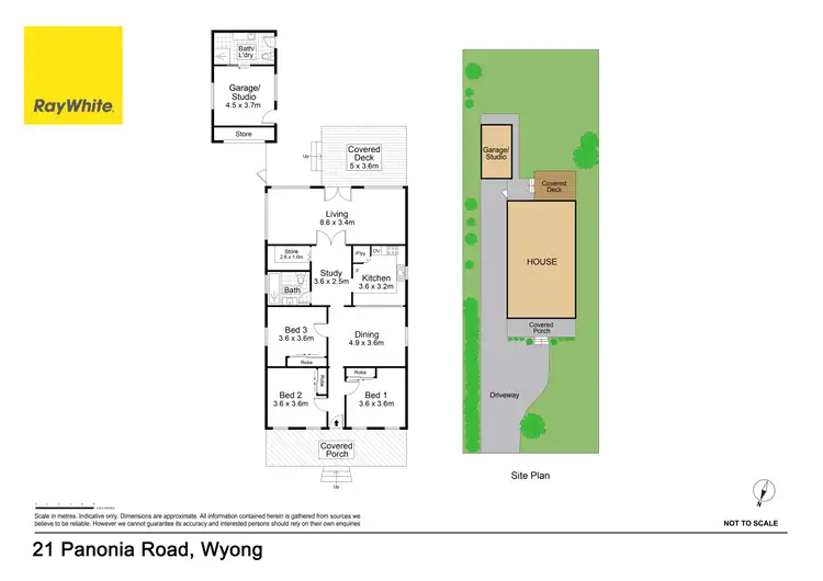 Floorplan of Homely house listing, 21 Panonia Road, Wyong NSW 2259
