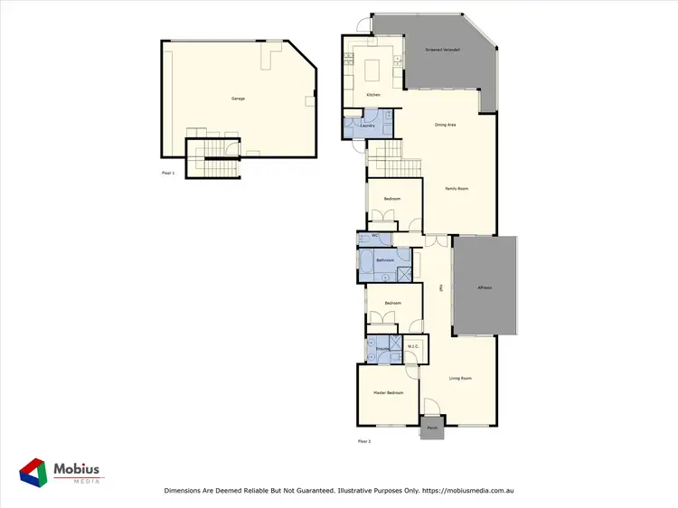 Floorplan of Homely house listing, 19 Crown Terrace, Coogee WA 6166