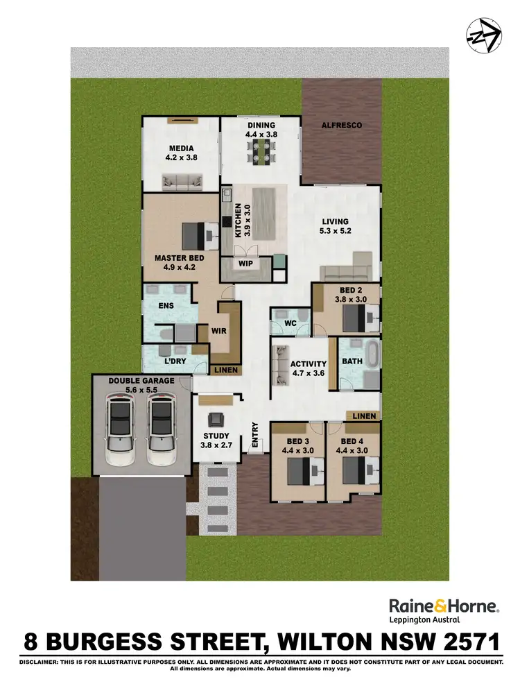 Floorplan of Homely house listing, 8 Burgess street, Wilton NSW 2571