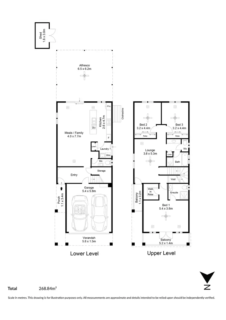 Floorplan of Homely house listing, 89 Isla Circuit, Mawson Lakes SA 5095