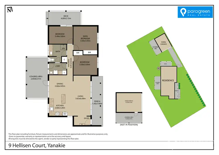 Floorplan of Homely house listing, 9 Hellisen Court, Yanakie VIC 3960