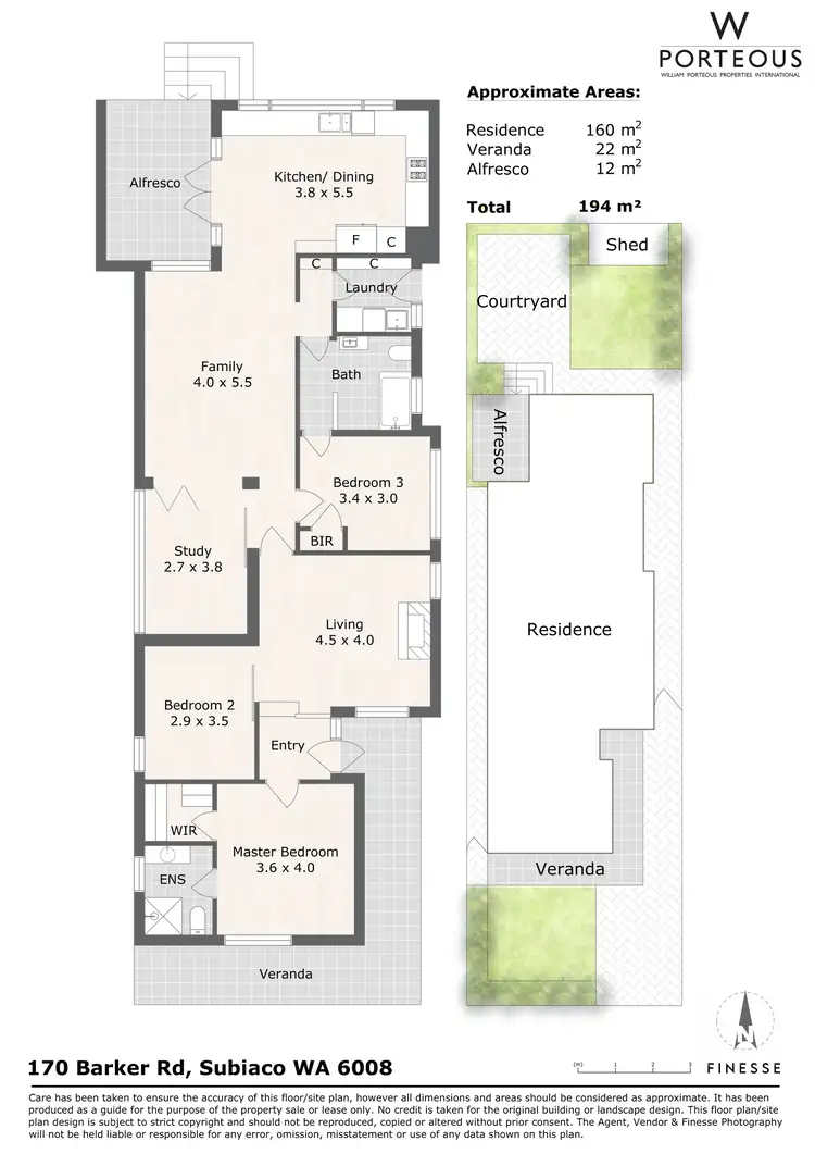 Floorplan of Homely house listing, 170 Barker Road, Subiaco WA 6008