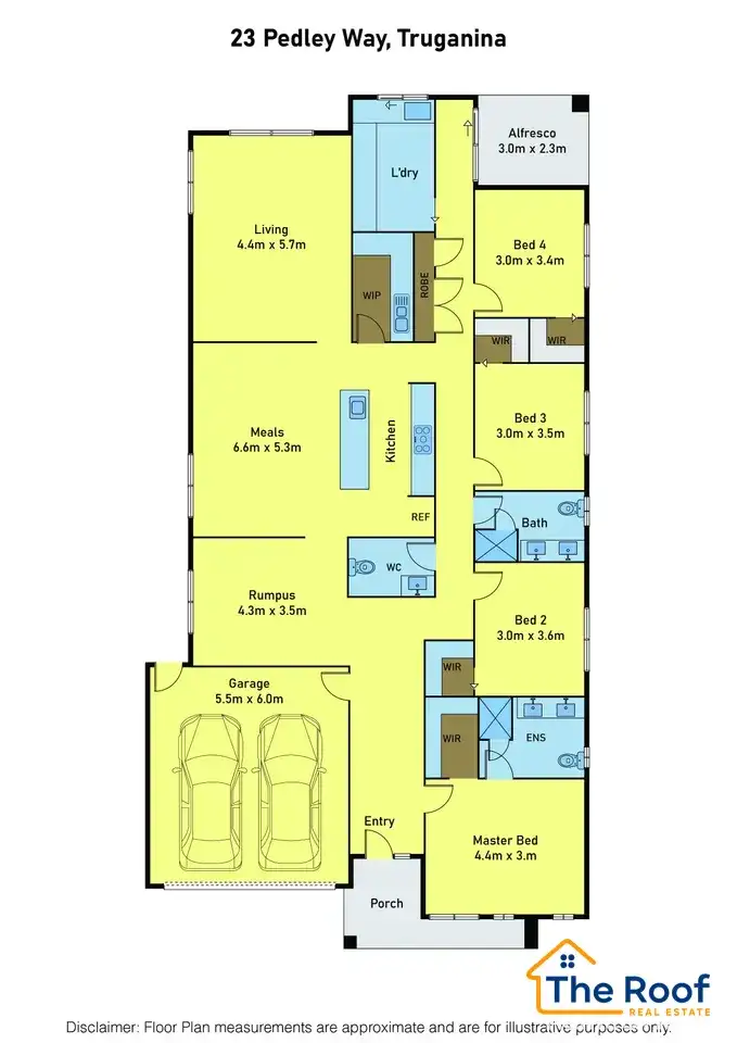 Floorplan of Homely house listing, 23 Pedley Way, Truganina VIC 3029