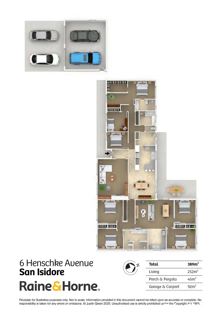 Floorplan of Homely house listing, 6 Henschke Avenue, San Isidore NSW 2650