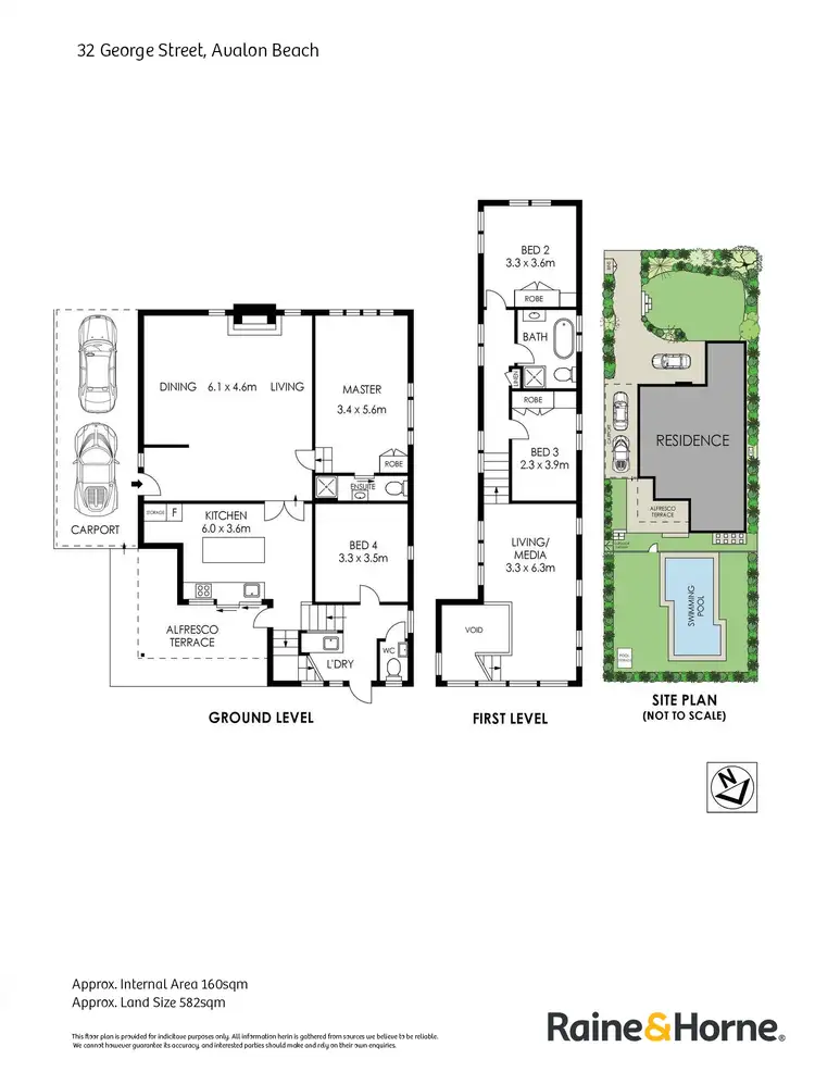 Floorplan of Homely house listing, 32 George Street, Avalon Beach NSW 2107