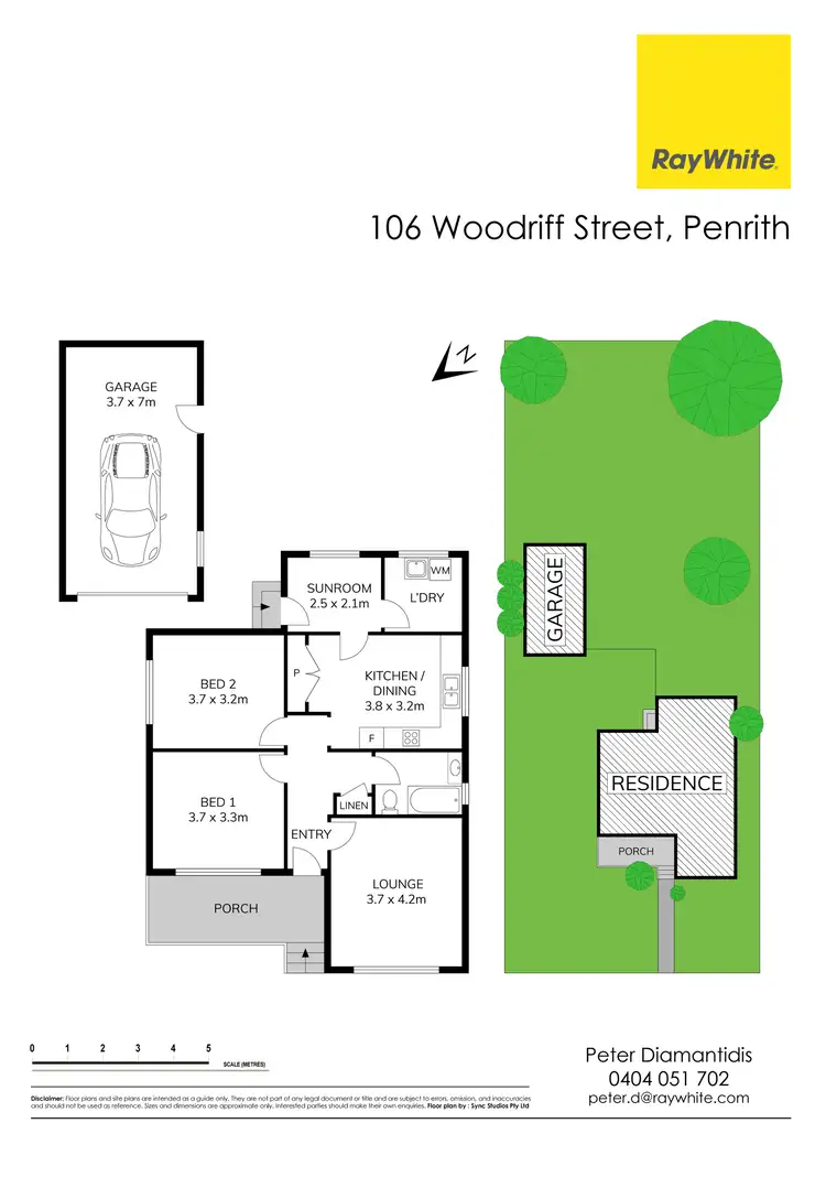 Floorplan of Homely house listing, 106 Woodriff Street, Penrith NSW 2750