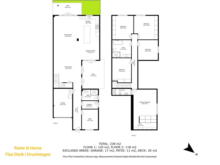 Floorplan of Homely house listing, 67A Renwick Street, Drummoyne NSW 2047